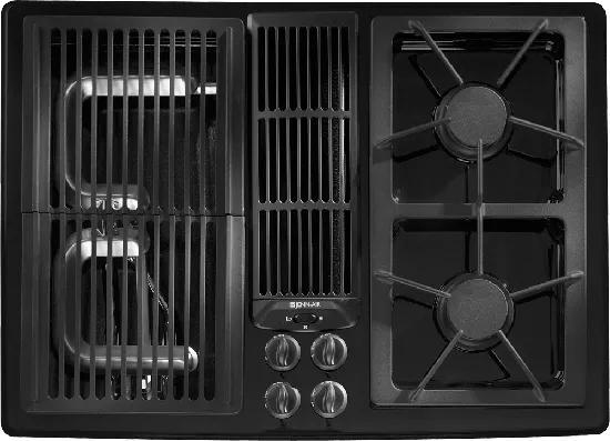 Jennair JGD8130ADB Designer Line Modular Gas Downdraft Cooktop, 30"