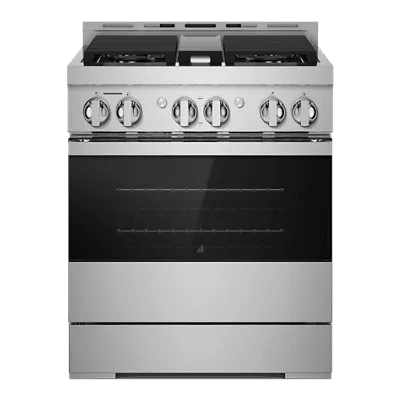 Jennair JGRP430HM 30" Noir Gas Professional-Style Range