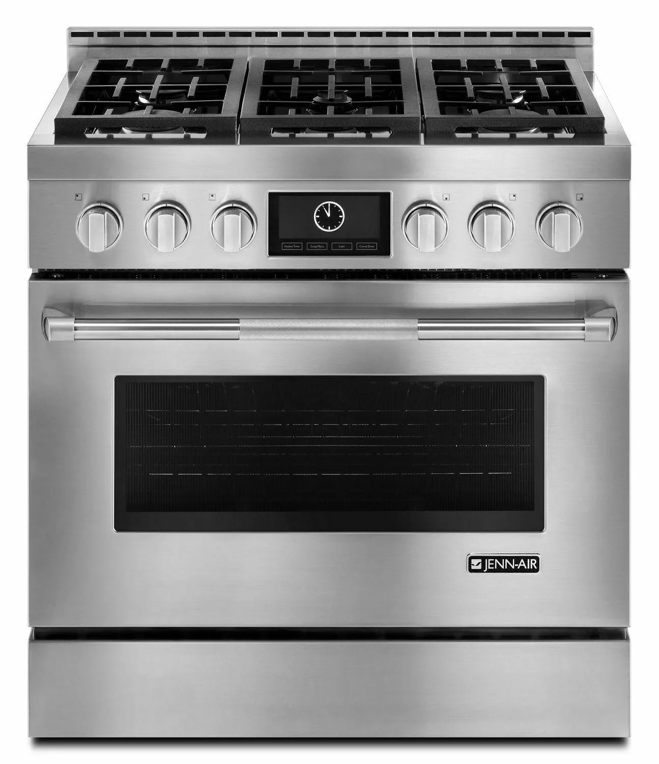 Jennair JGRP436WP Pro-Style 36" Gas Range With Multimode Convection - Stainless Steel