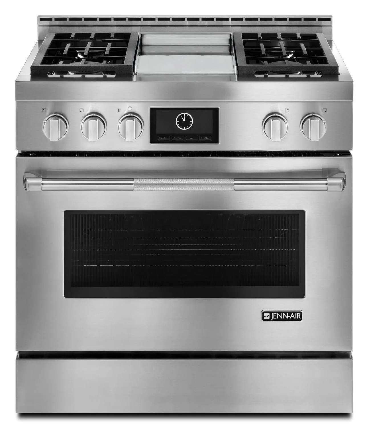 Jennair JGRP536WP Pro-Style 36" Gas Range With Griddle And Multimode Convection Stainless Steel