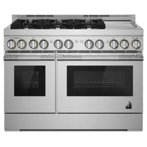 Jennair JGRP548HL 48" Rise Gas Professional-Style Range With Chrome-Infused Griddle
