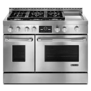 Jennair JGRP548WP Pro-Style 48" Gas Range With Griddle And Multimode Convection
