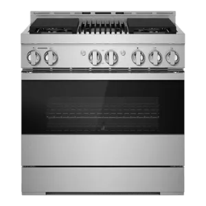 Jennair JGRP636HM Noir 36" Gas Professional-Style Range With Grill