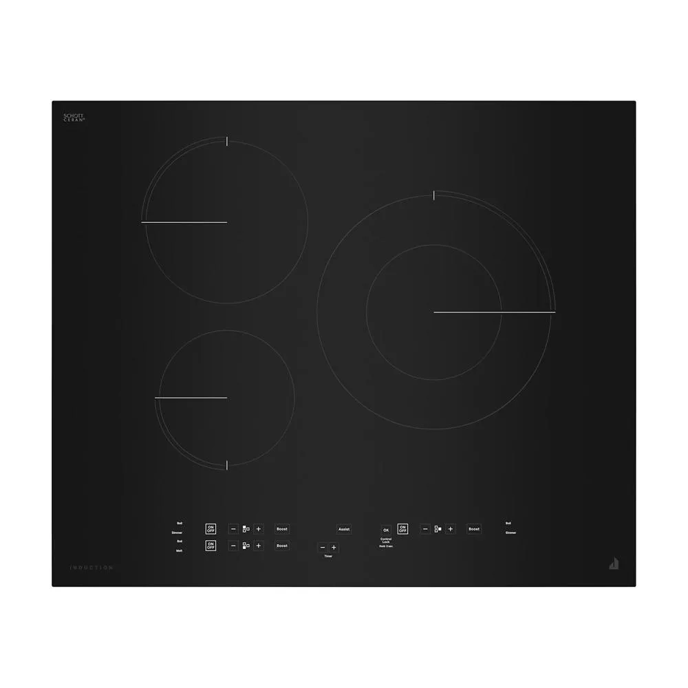 Jennair JIC4324KB Oblivion Glass 24" Induction Cooktop