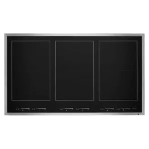 Jennair JIC4736HS Lustre Stainless 36" Induction Flex Cooktop