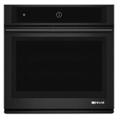 Jennair JJW2430DB Black Floating Glass 30" Single Wall Oven With Multimode Convection System