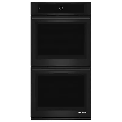 Jennair JJW2827DB Black Floating Glass 27" Double Wall Oven With Multimode Convection System