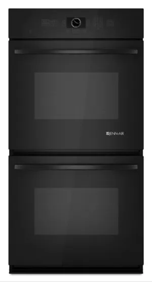 Jennair JJW2827WB Black Jenn-Air Double Wall Oven With Upper Multimode Convection, 27"