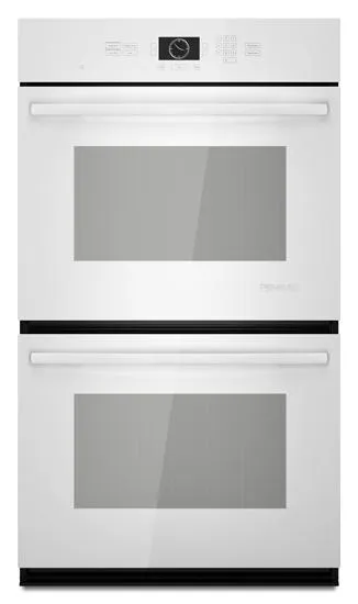 Jennair JJW2830WW White-On-White Jenn-Air Double Wall Oven With Multimode Convection, 30"