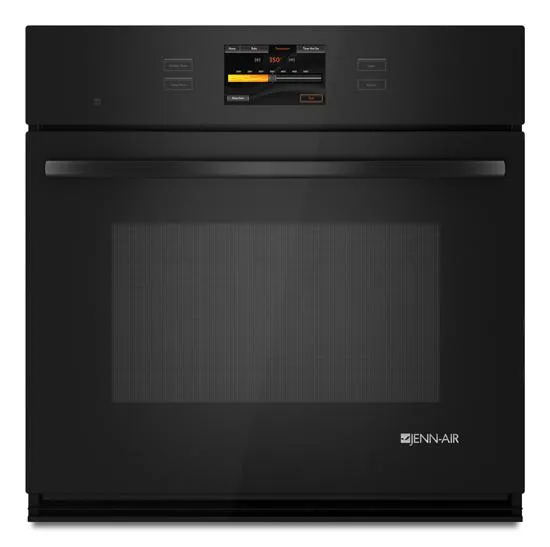 Jennair JJW3430WB Black Jenn-Air Single Wall Oven With V2&#8482; Vertical Dual-Fan Convection System, 30"