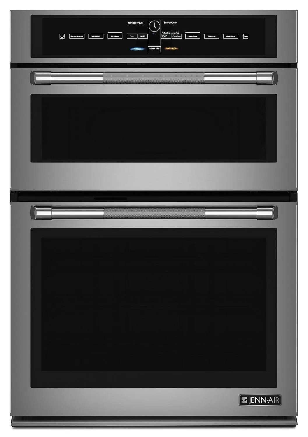 Jennair JMW3430DP Pro-Style 30" Microwave/Wall Oven With V2 Vertical Dual-Fan Convection System Pro Style Stainless