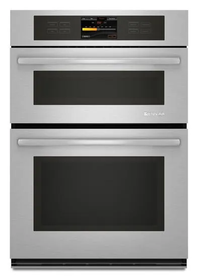 Jennair JMW3430WS Stainless Steel Jenn-Air Combination Oven With V2&#8482; Vertical Dual-Fan Convection System, 30"