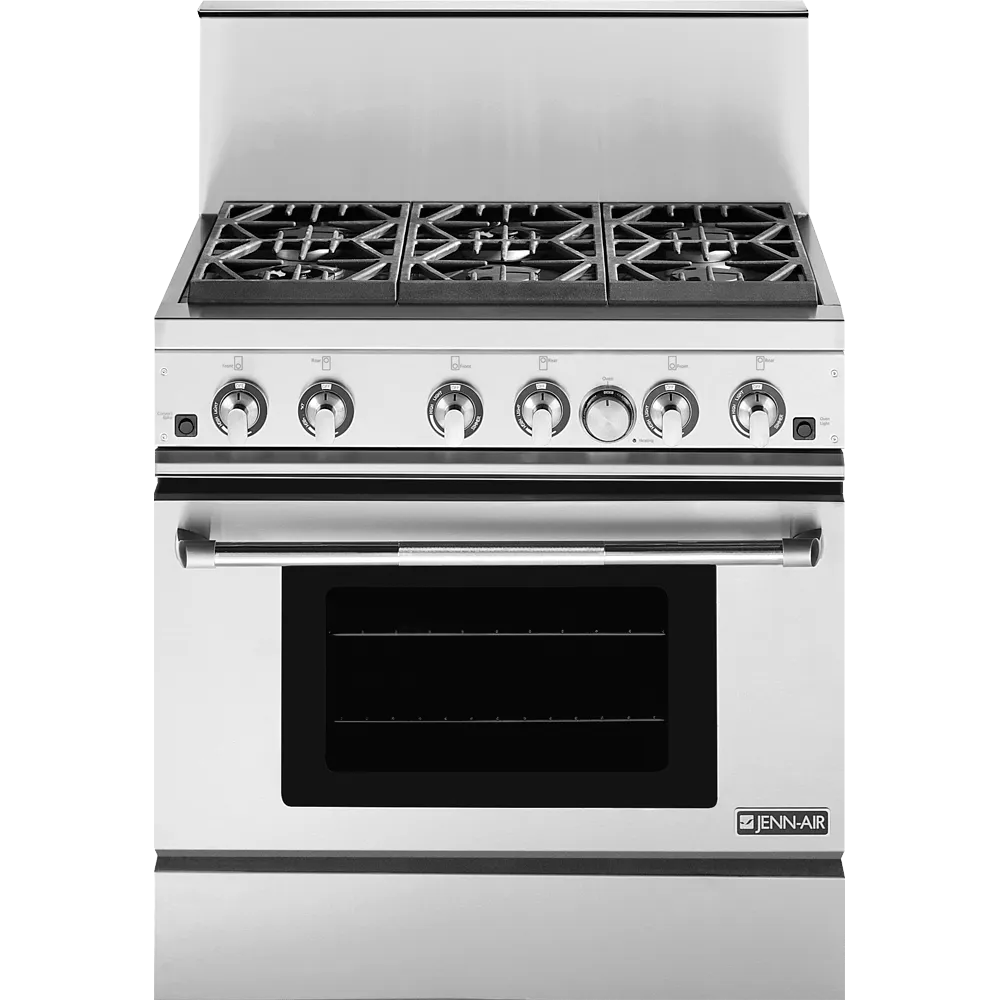 Jennair PRG3610NP 36" Pro-Style Gas Range With Convection Ranges Jenn-Air