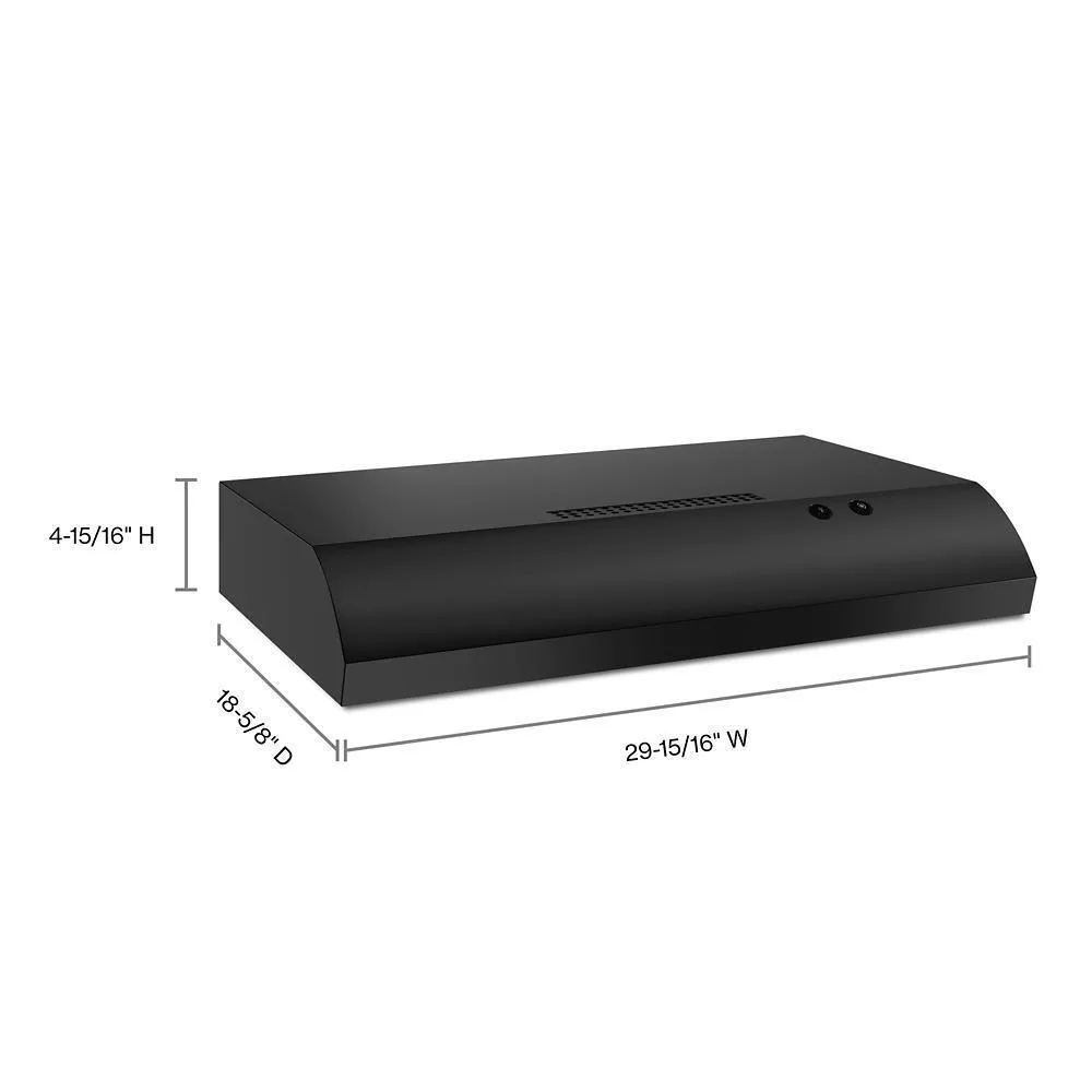 Jennair UXT4030ADB 30" Range Hood With The Fit System