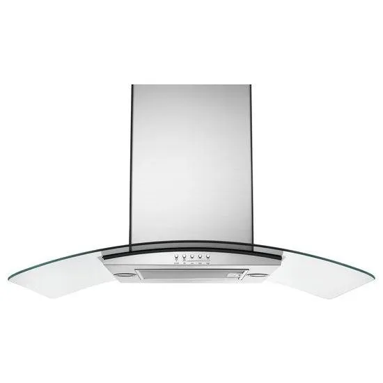 Jennair UXW6530BSS 30-Inch Convertible Wall-Mount 400-Cfm Glass Canopy Hood