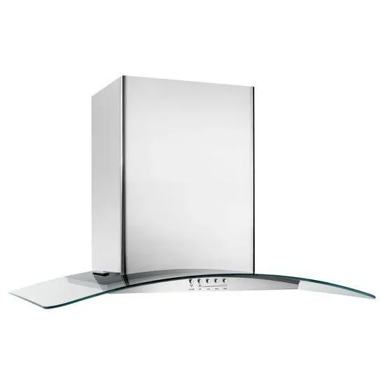 Jennair UXW6530BSS 30-Inch Convertible Wall-Mount 400-Cfm Glass Canopy Hood