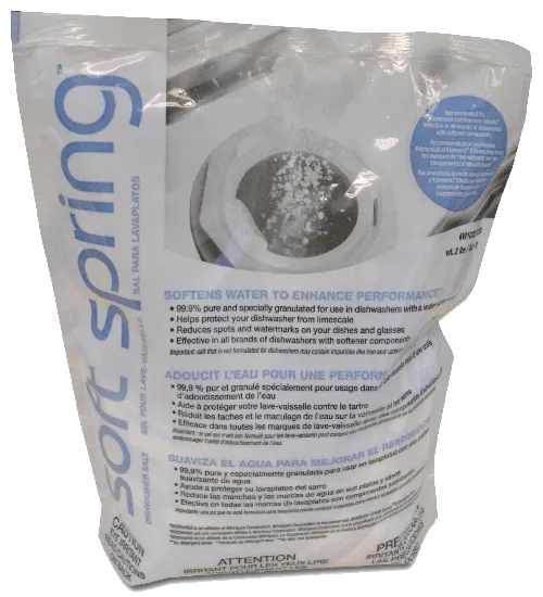 Jennair W10320829 Soft Spring Dishwasher Salt 2 Lb Package