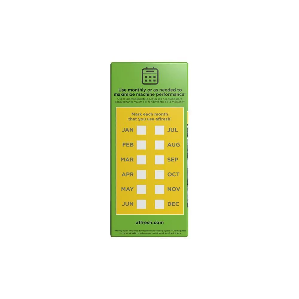 Jennair W10549851 Affresh Dishwasher Cleaner Tablets - 6 Count