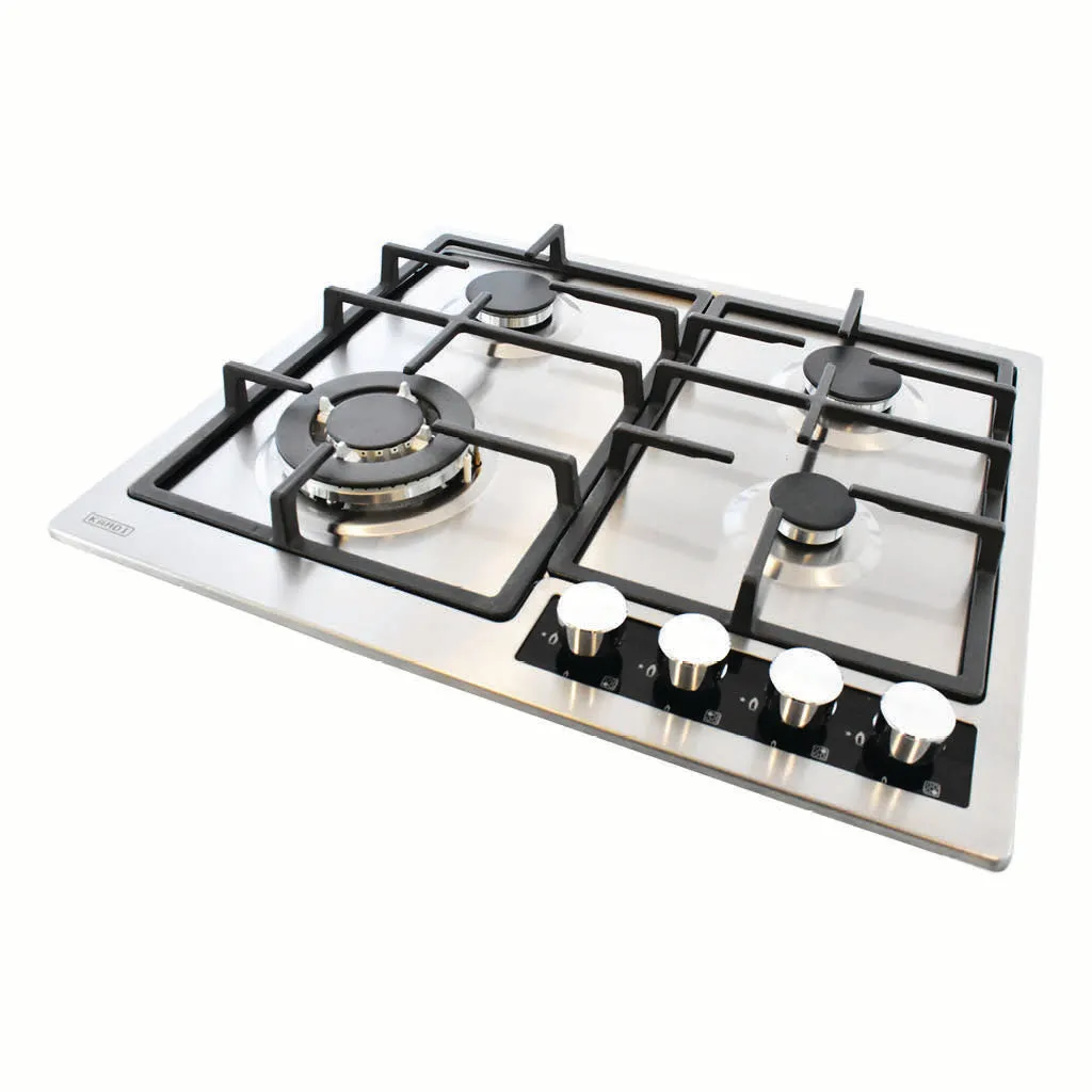 Kardi KAG60SSX3 60cm Stainless Steel Gas Cooktop
