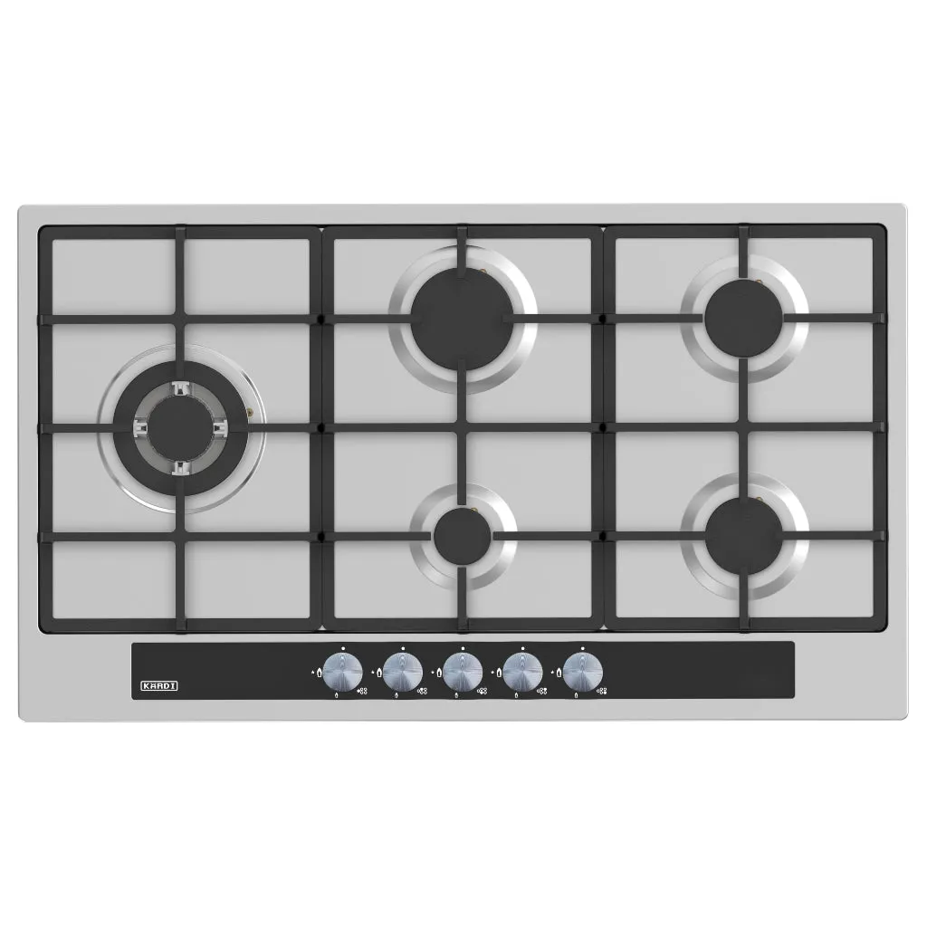 KARDI KAG90SSX2 90CM NATURAL GAS COOKTOP