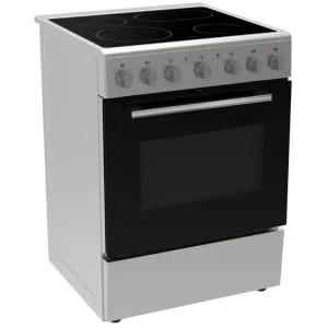 KARDI KASE60WH 60CM WHITE ELECTRIC STOVE