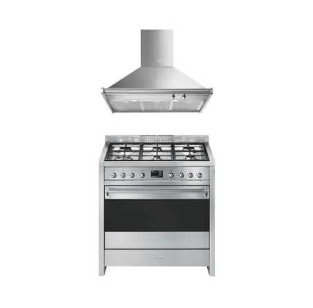 KD90HXE   A1-9 Hood & Freestanding Cooker Bundle