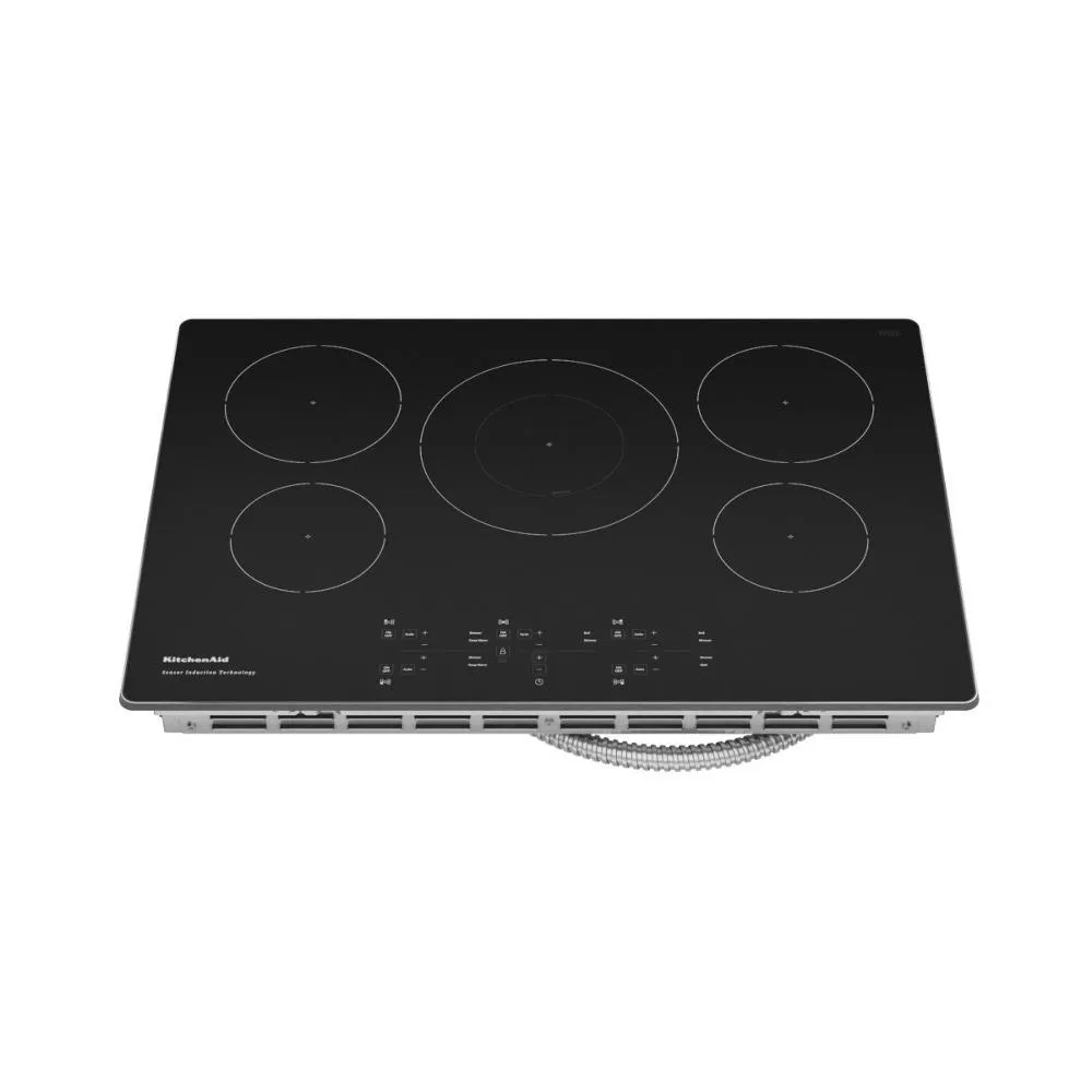 Kitchenaid KCIG550JSS 30-Inch 5-Element Sensor Induction Cooktop