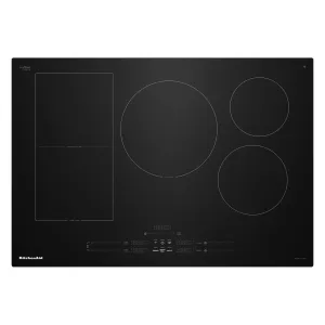 Kitchenaid KCIT730SBL 30" Temp Cook&#8482; Induction Cooktop With 5 Cooking Zones
