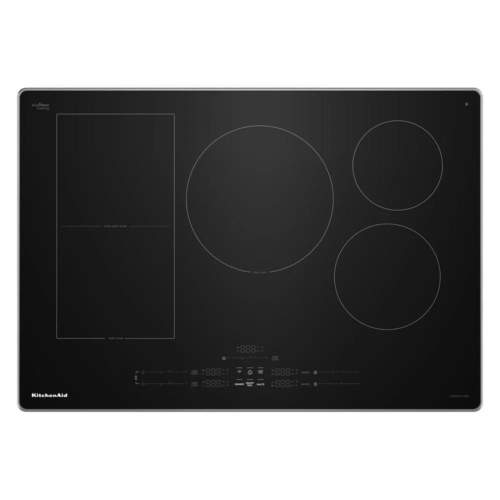 Kitchenaid KCIT730SSS 30" Temp Cook&#8482; Induction Cooktop With 5 Cooking Zones