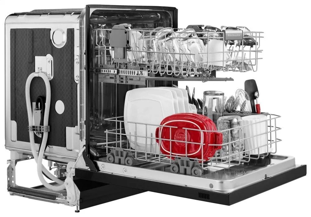 Kitchenaid KDFE104HBL 46 Dba Dishwasher With Prowash&#8482;, Front Control - Black