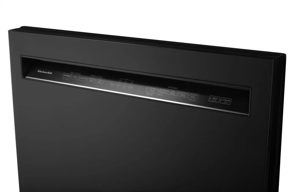 Kitchenaid KDFE104HBL 46 Dba Dishwasher With Prowash&#8482;, Front Control - Black