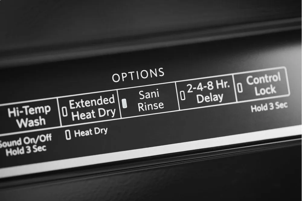 Kitchenaid KDFE104HBL 46 Dba Dishwasher With Prowash&#8482;, Front Control - Black