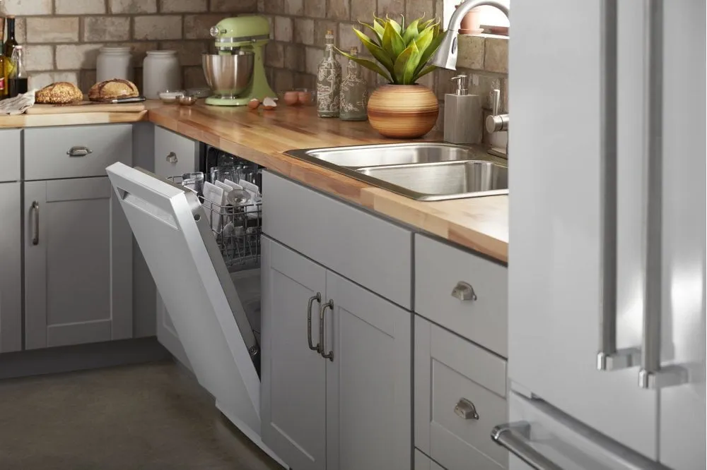 Kitchenaid KDFE104HWH 46 Dba Dishwasher With Prowash&#8482;, Front Control - White