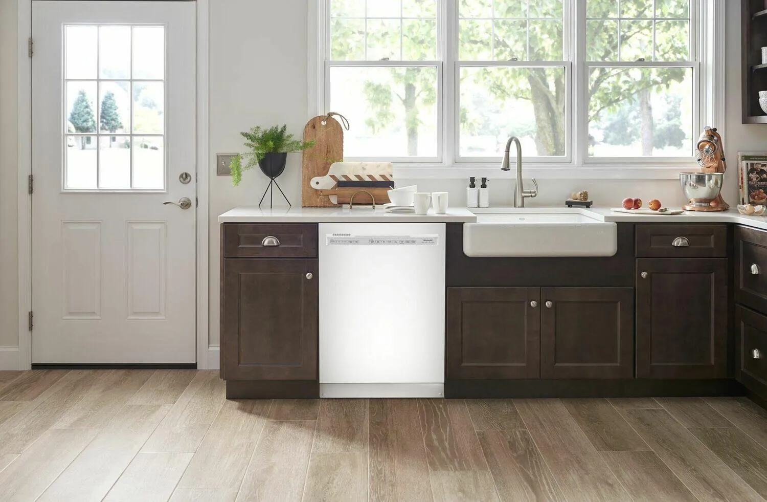 Kitchenaid KDFE104KWH 47 Dba Two-Rack Dishwasher With Prowash&#8482; Cycle