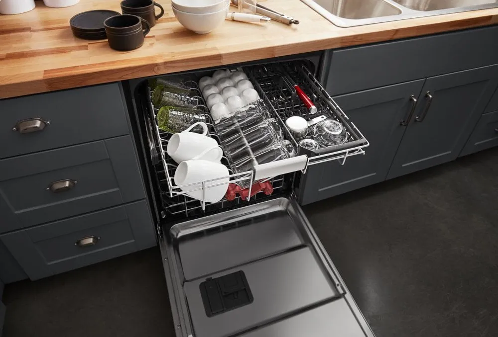 Kitchenaid KDFM404KPS 44 Dba Dishwasher In Printshield&#8482; Finish With Freeflex&#8482; Third Rack - Stainless Steel With Printshield&#8482; Finish