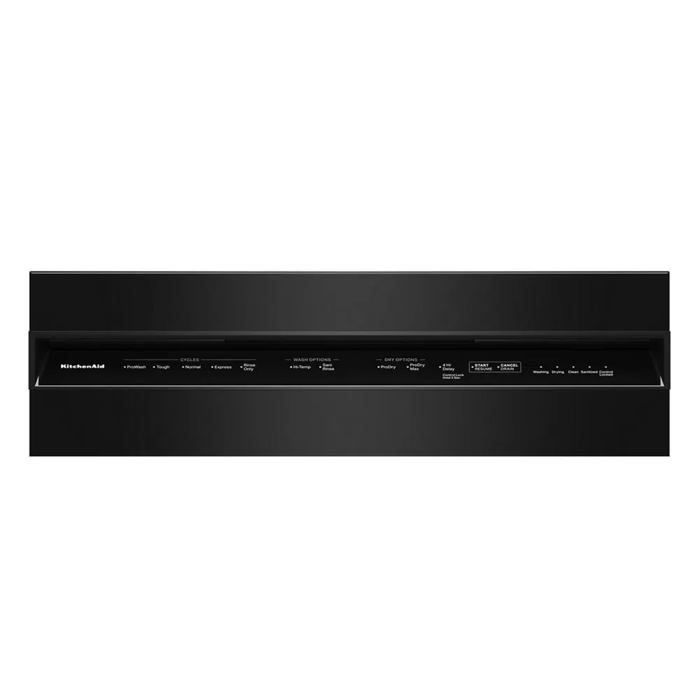 Kitchenaid KDFS224SBL Third Level Utensil Rack Dishwasher With 30  Total Wash Jets, 47 Dba