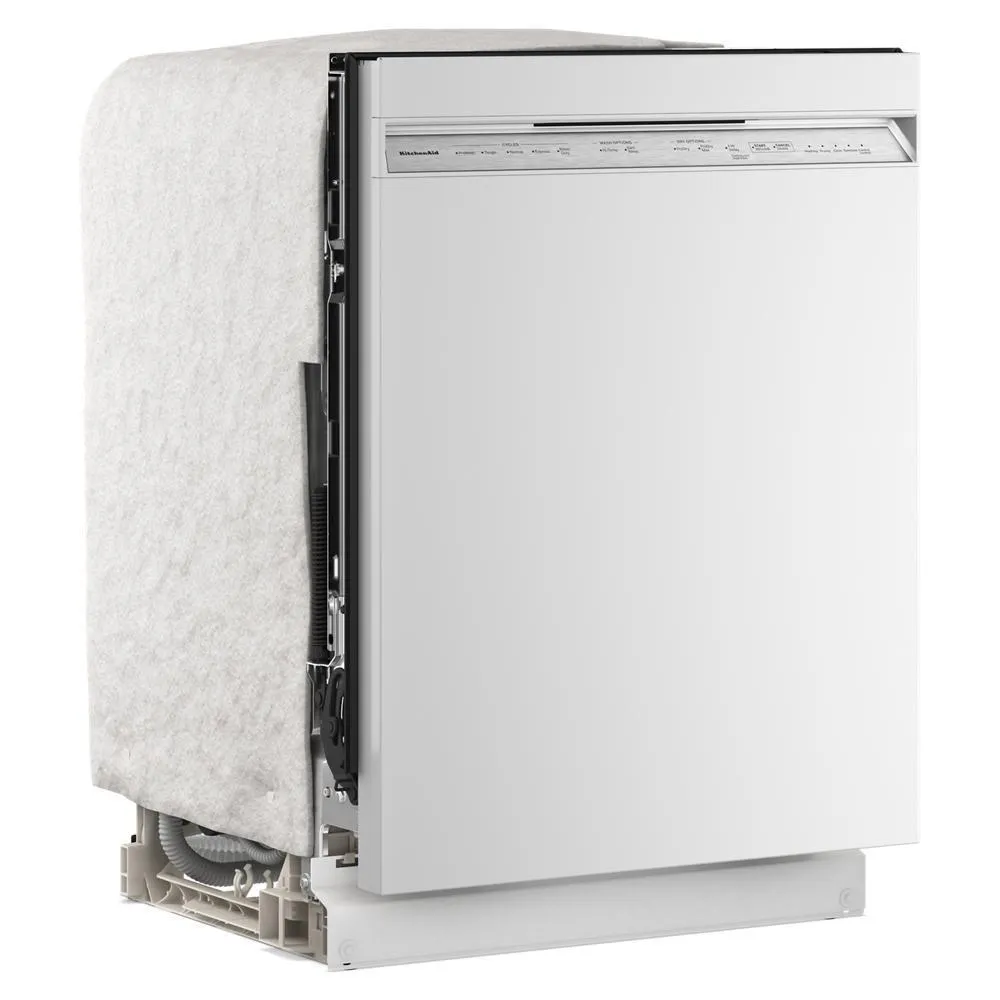 Kitchenaid KDFS224SWH Third Level Utensil Rack Dishwasher With 30  Total Wash Jets, 47 Dba