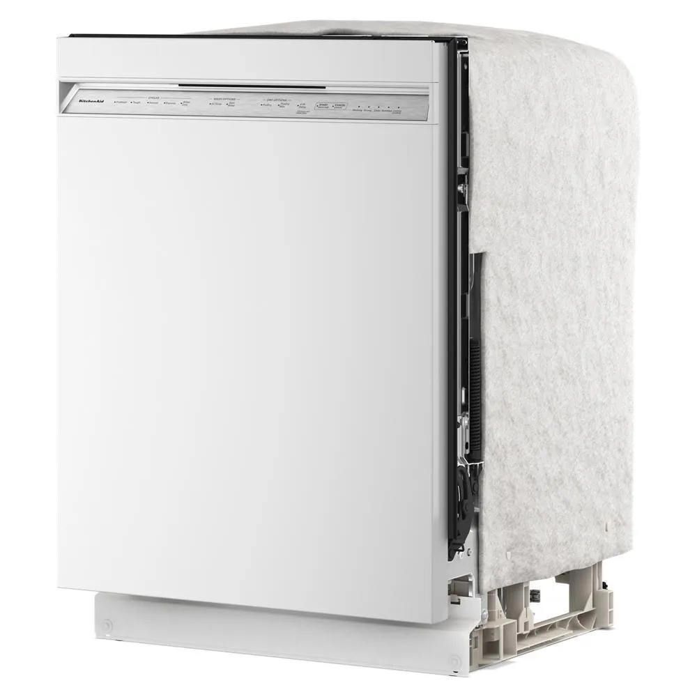 Kitchenaid KDFS224SWH Third Level Utensil Rack Dishwasher With 30  Total Wash Jets, 47 Dba