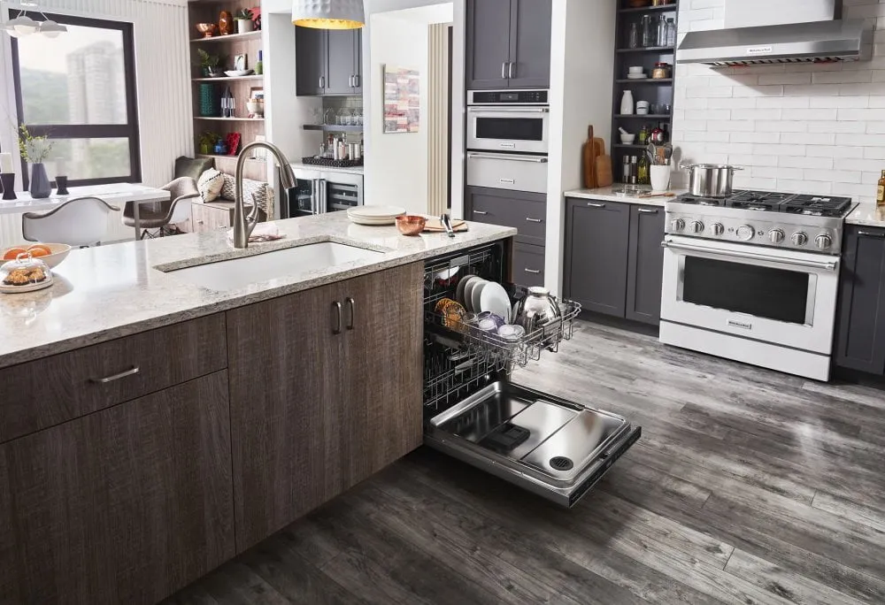 Kitchenaid KDPM604KPS 44 Dba Dishwasher In Printshield&#8482; Finish With Freeflex&#8482; Third Rack - Stainless Steel With Printshield&#8482; Finish