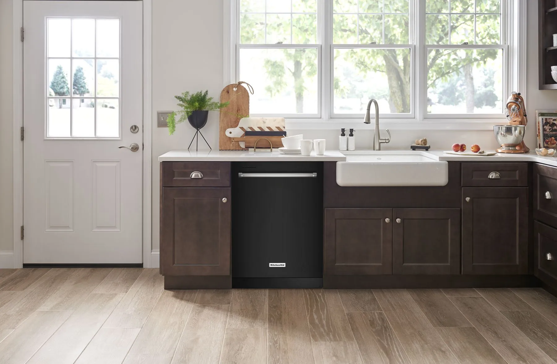 Kitchenaid KDTE204KBL 39 Dba Dishwasher With Third Level Utensil Rack - Black