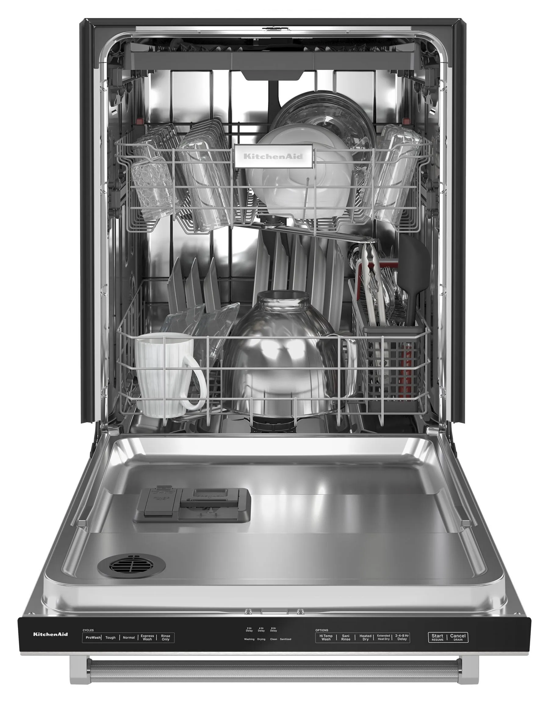 Kitchenaid KDTE204KPS 39 Dba Dishwasher In Printshield Finish With Third Level Utensil Rack - Stainless Steel With Printshield&#8482; Finish