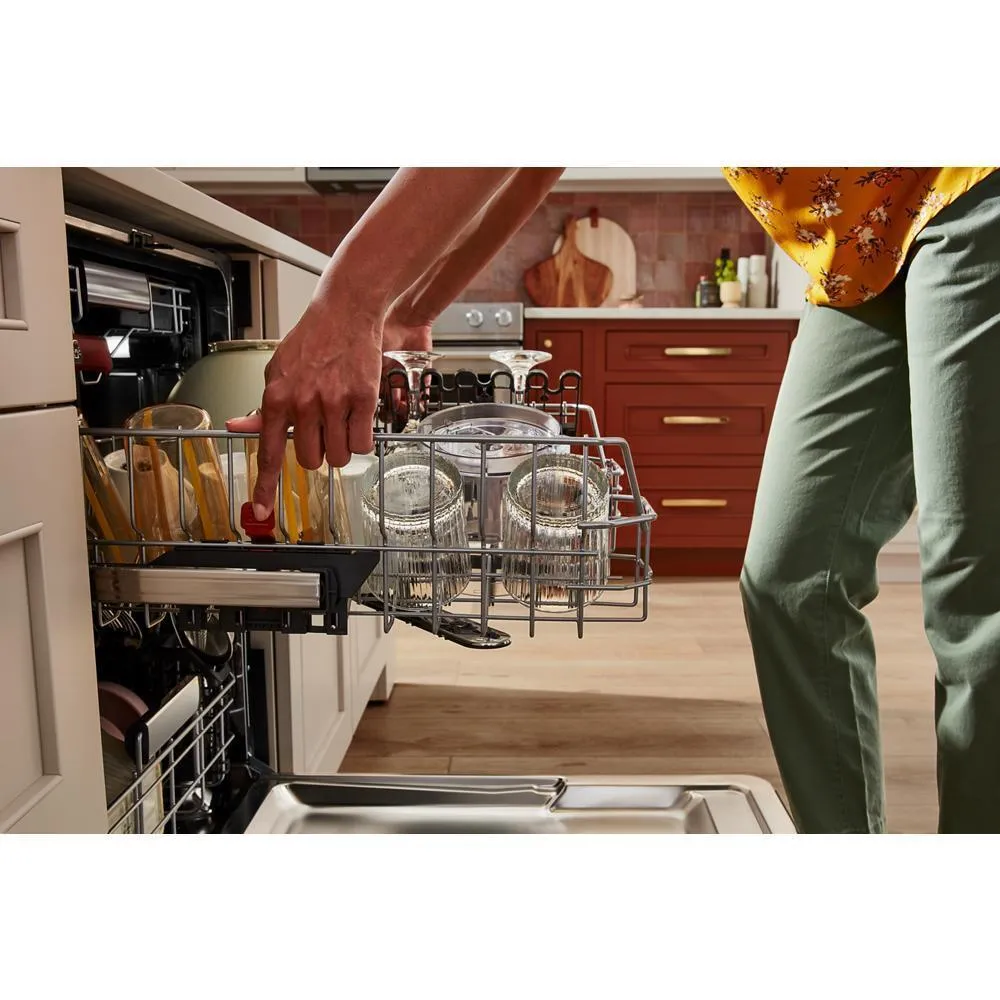 Kitchenaid KDTF324PPA 44 Dba Panel-Ready Two-Rack Flush Dishwasher With Door-Open Dry System