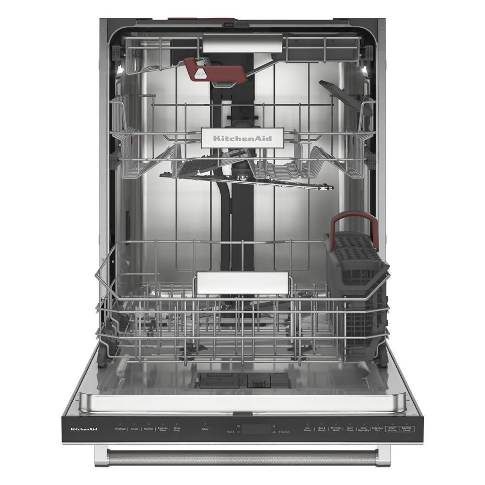 Kitchenaid KDTF924PPS 39 Dba Printshield&#8482; Finish Flush-To-Cabinet Dishwasher With Freeflex&#8482; Fit Third Level Rack