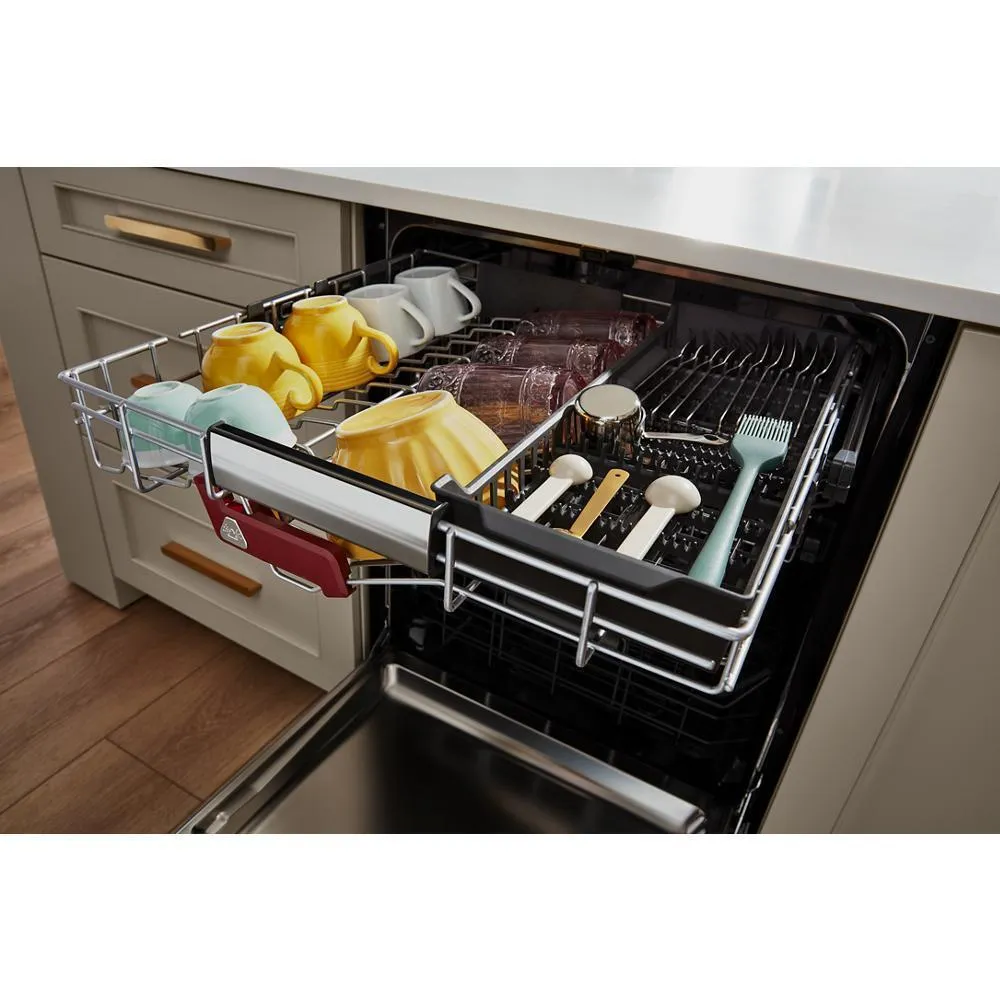 Kitchenaid KDTF924PPS 39 Dba Printshield&#8482; Finish Flush-To-Cabinet Dishwasher With Freeflex&#8482; Fit Third Level Rack