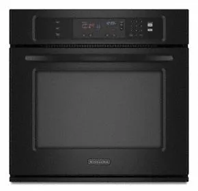 Kitchenaid KEBK101SBL Single Oven 30" Width 4.3 Cu. Ft. Capacity Thermal Oven With Two-Element Balanced Baking And Roasting Architect Series Ii