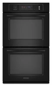 Kitchenaid KEBS208SBL Double Oven 30" Width 4.3 Cu. Ft. Capacity Even-Heat&#8482; True Convection System In Upper And Lower Oven Architect Series Ii