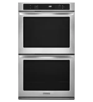 Kitchenaid KEBS209BSS 30-Inch Convection Double Wall Oven, Architect Series Ii - Stainless Steel