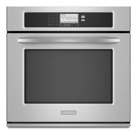 Kitchenaid KEBU107SSS Stainless Steel Kitchenaid 30-Inch Steam-Assist Single Wall Oven, Architect Series Ii