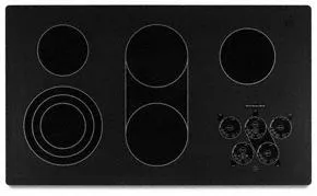 Kitchenaid KECC568RPB 5 Elements Premium Surface With Subtle Watermark Electric 36" Width Architect Series Ii