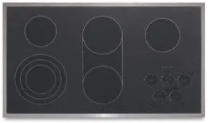 Kitchenaid KECC568RPS 5 Elements Premium Surface With Subtle Watermark Electric 36" Width Architect Series Ii